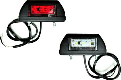 Produktbild von Matel Service 2x LED Umrissleuchte Begrenzungsleuchte Positionsleuchte 12-24V für LKW PKW Anhänger, Trailer, Wohnwagen usw.