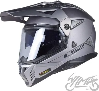 Obrázek produktu pro Motocyklová přilba LS2 MX702 Pioneer II Matný Titan Velikost L
