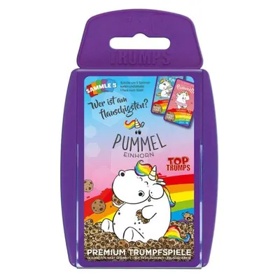 Produktbild von Top Trumps Pummeleinhorn Quartettspiel Quartett Spiel Kartenspiel