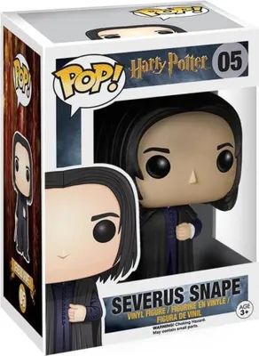 Produktbild von funko Pop! Harry Potter Severus Snape Figur 05, Multicolor, 10 cm, Sichtfenster Box