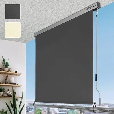 Immagine prodotto di Tenda da giardino 180x250 cm - Protezione solare da esterno - Tettoia resistente alle intemperie per balconi e terrazze.