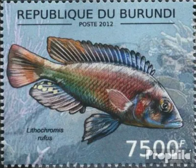 Produktbild von Briefmarken Burundi 2012 Mi 2782 (kompl.Ausg.) postfrisch Fische
