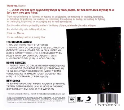 Obrázek produktu pro Hangin' Tough (30th Anniversary Edition)