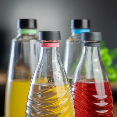 Produktbild von mixcover Silikonring zum Markieren von Trinkflaschen oder SodaStream Flaschen