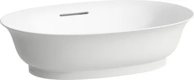 Produktbild von Laufen The New Classic Opzetkom 55x38x16,5 cm met overloop Wit