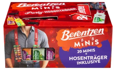 Obrázek produktu pro Berentzen Minis Party, sada 6 lahviček, objem 20 x 20 ml