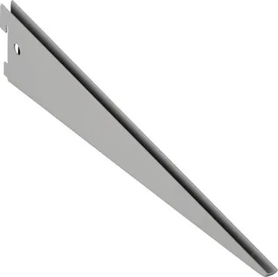 Obrázek produktu pro U Konzola 2 drážky, D 370 mm, stříbrná