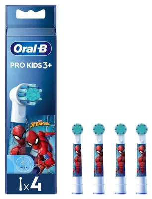 Produktbild von Spiderman-Zahnbürstenköpfe, 4er-Pack
