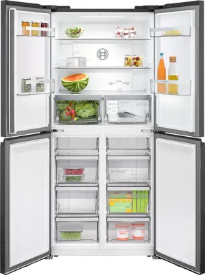 Produktbild von Bosch KMC85LBEA Serie 4, French Door Kühlschrank, 189,5 x 85,5 cm, 324 L Kühlen & 223 L Gefrieren