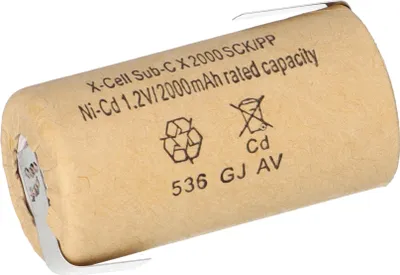 A single battery with text and symbols printed on its wrapper.
