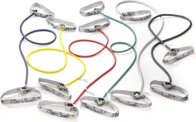 Produktbild von Thera-Band® Body-Trainer Expander-Weiche Griffe Rot - Mittelstarker Widerstand