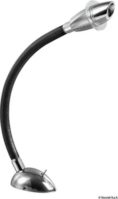 Immagine prodotto di Faretto 3 W con copertura in pelle nera, 1 pezzo
