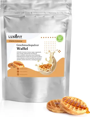 Produktbild von Waffel Geschmackspulver Flavour kalorienarm 300 g