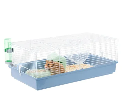 Imagen del producto de FERPLAST - Jaula para roedores, modelo CRICETI 11, para hámsteres, de metal. Incluye accesorios