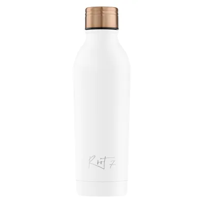 Immagine prodotto di Root7 - Bottiglia Thermos in acciaio inox 500ml OneBottle - Bottiglia per bere in acciaio inox, borraccia termica, senza BPA, bottiglia termica isolata, bottiglia - bottiglia termica rivestita di polvere bianca
