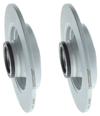 Produktbild von 2 Bremsscheiben Ø 244 mm voll BOSCH IAM-Expertise passend für u.a. PEUGEOT 208