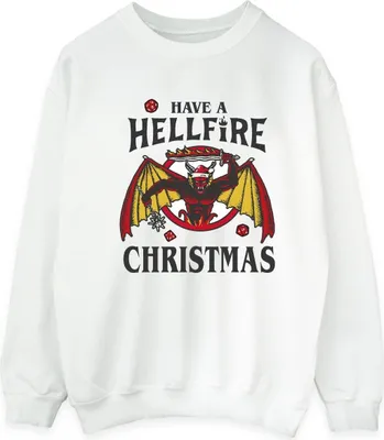 Obrázek produktu pro Netflix - mikina "Stranger Things Hellfire" pro muže BI45144 (L) (White)