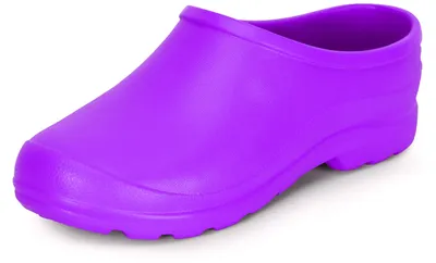 Image de Ladeheid Sabots légers pour femmes et hommes en EVA, sabots de jardin, chaussures de jardin LADW001 (violet, 46)