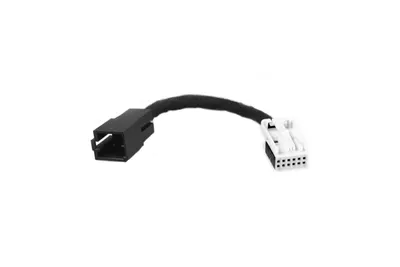 Image de Câble adaptateur original Kufatec prise ISO vers chargeur CD Quadlock pour VW Audi