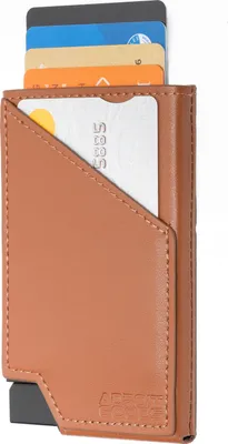 Produktbild von AdroitGoods Card Holder 7 Card Wallet - Kreditkarteninhaber mit RFID-Technologie - Leder - Braun