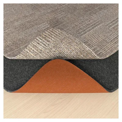 Produktbild von Rutschfeste Teppichunterlage, 200x200cm, Zuschneidbar für Hartholzböden und glatte Böden, hält Teppiche an ihrem Platz