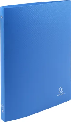 Produktbild von Exacompta 25x Ringbuch aus PP 500µ mit 4Ring Rücken 20mm A4 - Hellblau - 51192SE