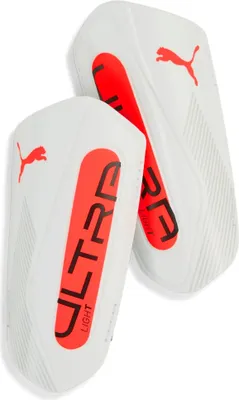 Immagine prodotto di Puma Ultra Light Strap Parastinchi Unisex bianco rosso Gr M