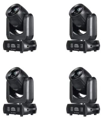 Produktbild von Moving Head Licht, Beam- und Spot-Effekte, dynamisches Farbrad, 4Stk-150w Strahl, EU-Stecker