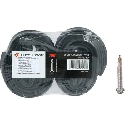 Produktbild von Hutchinson 28' Schlauch, 700x20-25, SV 48 mm, schwarz (2er Pack)