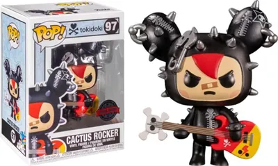 Image de Funko POP ! Tokidoki Cactus Rocker 97 Edition Spéciale