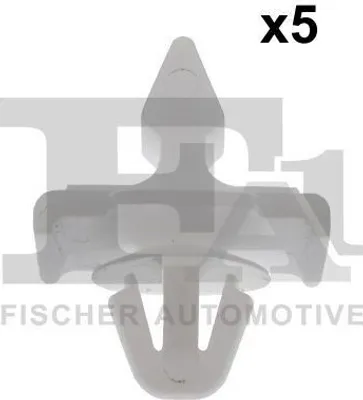 Obrázok produktu pre 5x FA1 Clip – ozdobná/ochranná lišta 14-40039.5, vhodná pre MERCEDES-BENZ 190 (W201), 22 mm