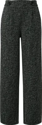 Produktbild von s.Oliver Gemusterte Hose mit weitem Bein aus Interlockjersey