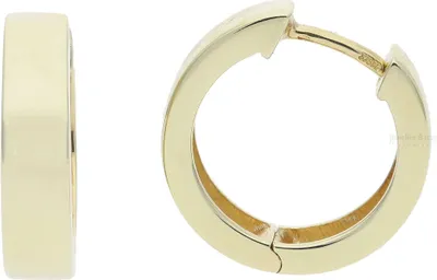 Produktbild von Creolen Gold 375 poliert JL30-06-4977 JuwelmaLux