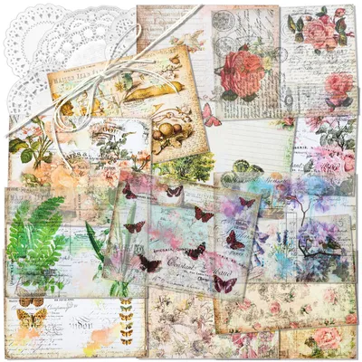 Produktbild von Vintage-Papier für Scrapbooks und kreative Projekte