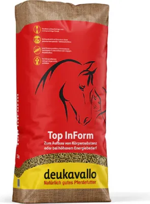 Produktbild von deukavallo Top Inform Hochverdauliches Aufbaufutter Proteinbedarf 25 kg