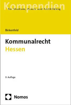 Zdjęcie produktu dla Kommunalrecht Hessen