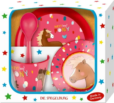 Produktbild von Coppenrath Verlag GmbH & Co.KG Geschirr Geschenkset - Mein kl. Ponyhof 1