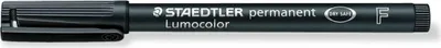 Produktbild von Staedtler 318-9, Schwarz, Rundspitze, Schwarz, Polypropylen (PP), Fein, 0,6 mm