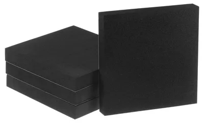 Schaumstoffplatten, 4 Stück, 1,9 cm dick, 15,2 cm, selbstklebend, rutschfest