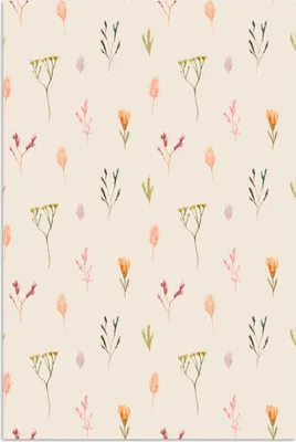 Produktbild von MuchoWow® Poster Vintage - Pflanzen - Pastell 20x30 cm - Papierdruck