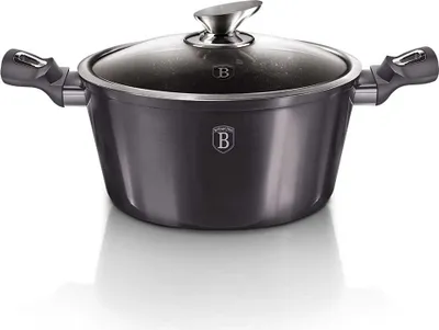 Produktbild von Berlinger Haus BH/6886, Gemischtes Set, Grau, Aluminium, Marmor, Schwarz, Ergonomisch, Soft Touch
