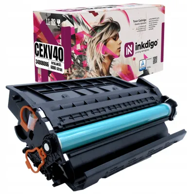 Produktbild von Inkdigo Toner CEXV40 für Canon Imagerunner 1133, 1133A, 1133IF – Schwarz, 6000 Seiten,