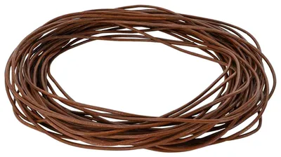 Produktbild von Leder Schnur Hellbraun Ø1 mm x 5 m Leder