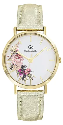 Zdjęcie produktu dla Girl Only GO Damski zegarek Mademoiselle Zegarek kwarcowy Skóra złota UGO699595