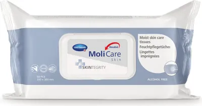 Produktbild von MoliCare Skin Feuchtpflegetücher, 1 Packung = 50 Stück
