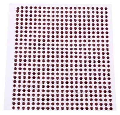Image de Yeux artificiels, 500 pièces, tailles 3/4/5 mm, avec colle forte sur le dos