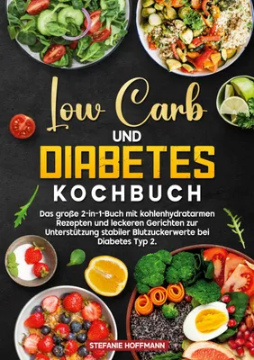 Produktbild von Low Carb und Diabetes Kochbuch