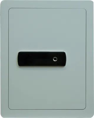 Produktbild von Tresor Safe Elektronischer Wandtresor Möbeltresor Zahlenschloss mit Schlüssel XL - F3 weiß