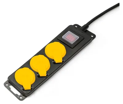 Produktbild von VELAMP ST303FR Mehrfachsteckdose für den Außenbereich IP44