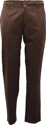 Immagine prodotto di 8153AF pantalone uomo DONDUP brown patterned Cotone trouser man
